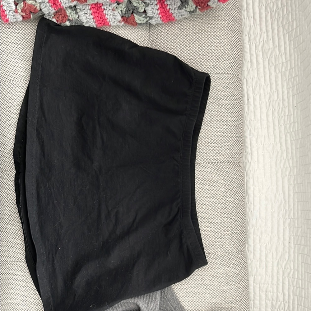Nidya A-Line Mini Skirt In Black